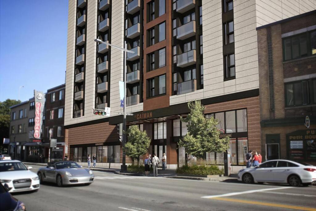Condo 2 Ch - 500M Vieux-Quebec & Gym Ngoại thất bức ảnh