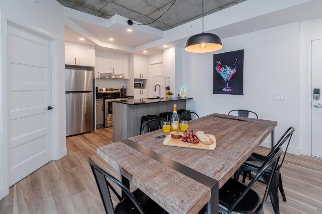 Condo 2 Ch - 500M Vieux-Quebec & Gym Ngoại thất bức ảnh